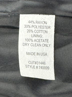 Wah Maker Limited Edition Brown Chenille Frock Coat Jacket Womens Size 12 L NWT