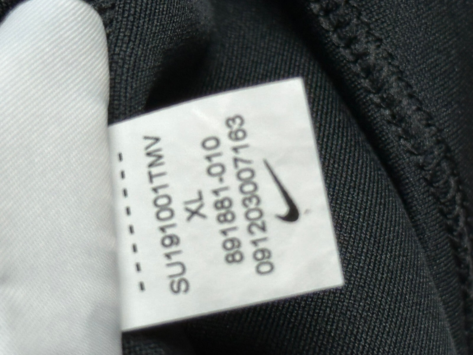 Nike Men Dri-Fit Victory Golf Polo Shirt Black Surf Sports Sz XL