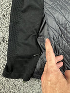 Athleta Womens XL Flurry Force Insulated PrimaLoft Jacket 2.0 Black Full Zip