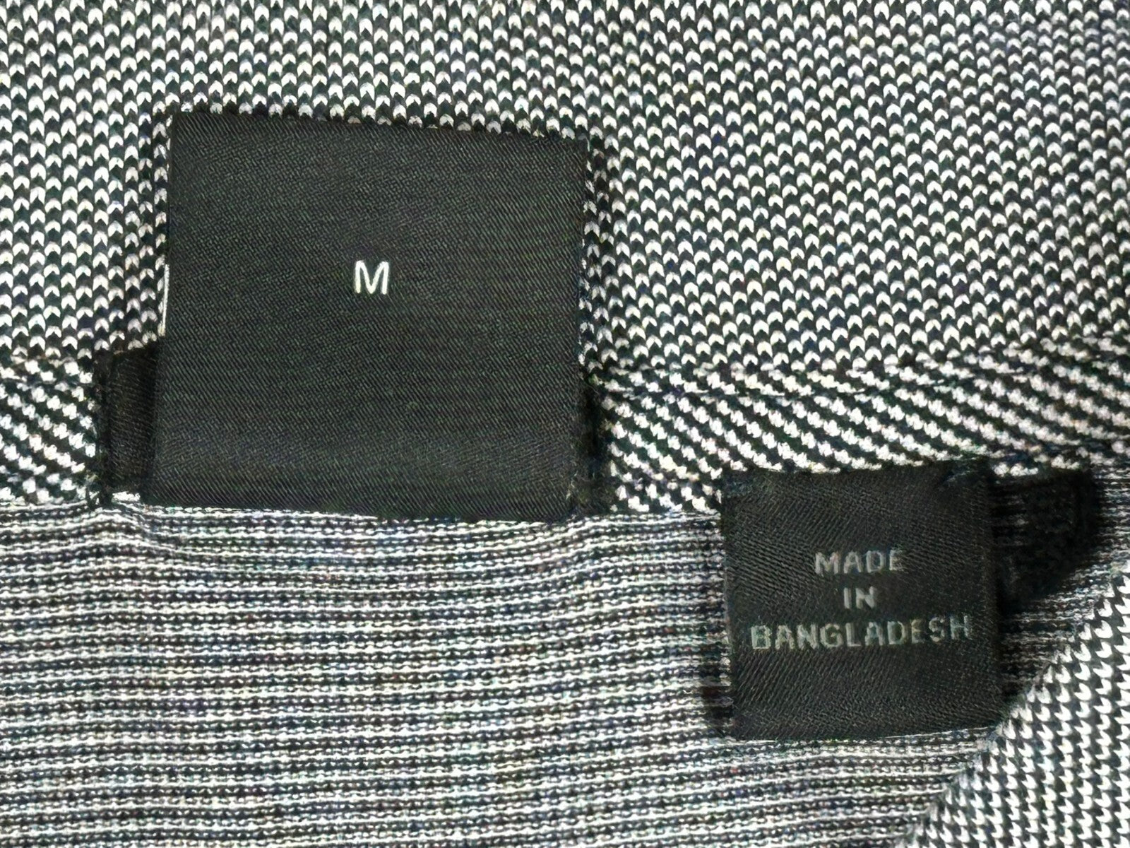 BOSS Hugo Boss Parlay 192 Mercerized Polo Shirt Men Gray Black Micro Pattern M