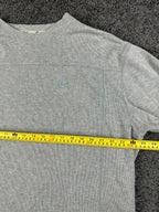 Vintage Y2K Ocean Pacific Mens XXL Grey Thermal Long Sleeve Shirt Waffle Knit OP