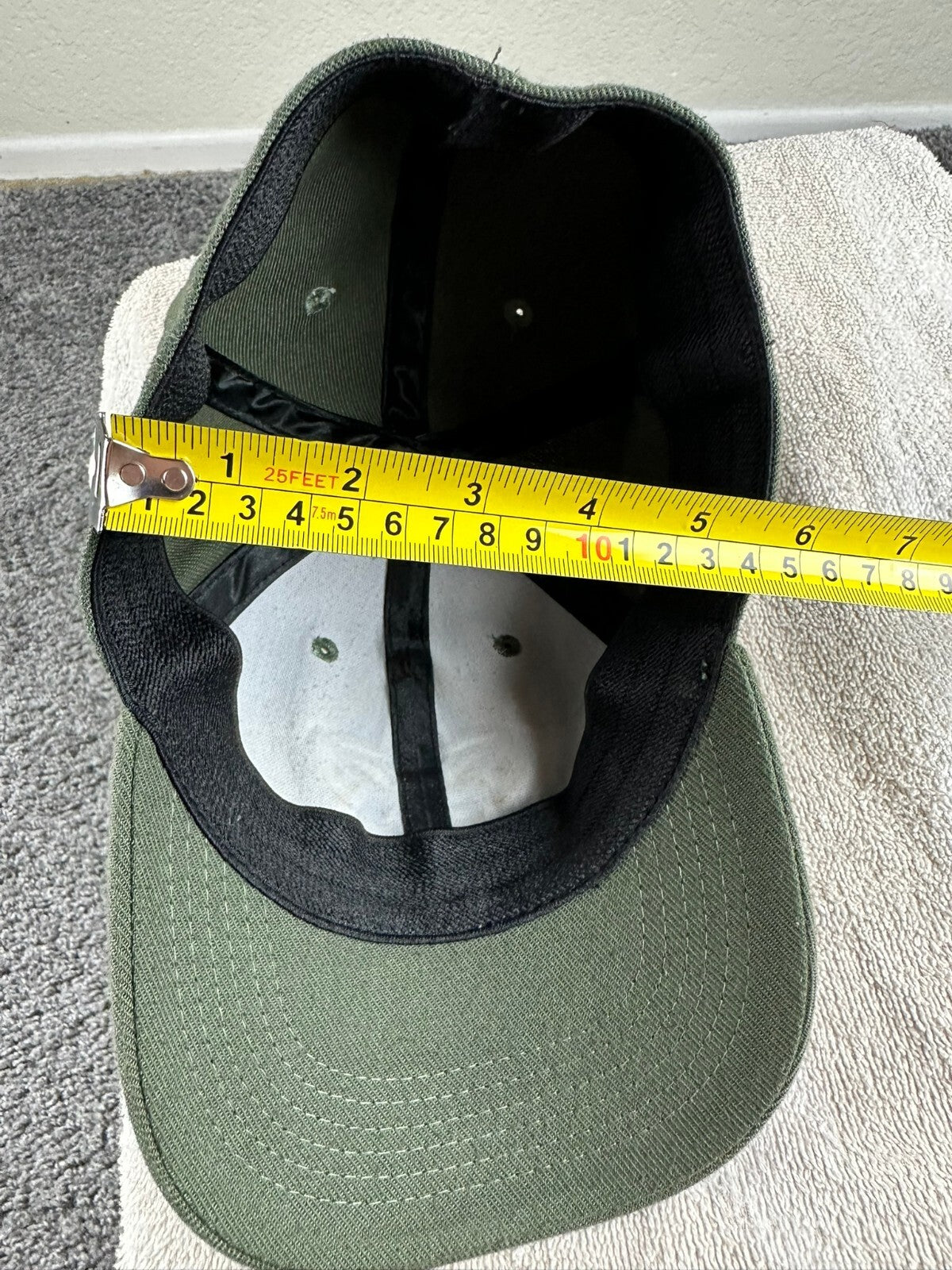 Boy Scouts of America BSA Olive Green Flexfit Stretch Uniform Cap Baseball Hat