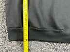 Vintage Hill Made in USA Black Pullover Hoodie Sweatshirt Mens Small Blank