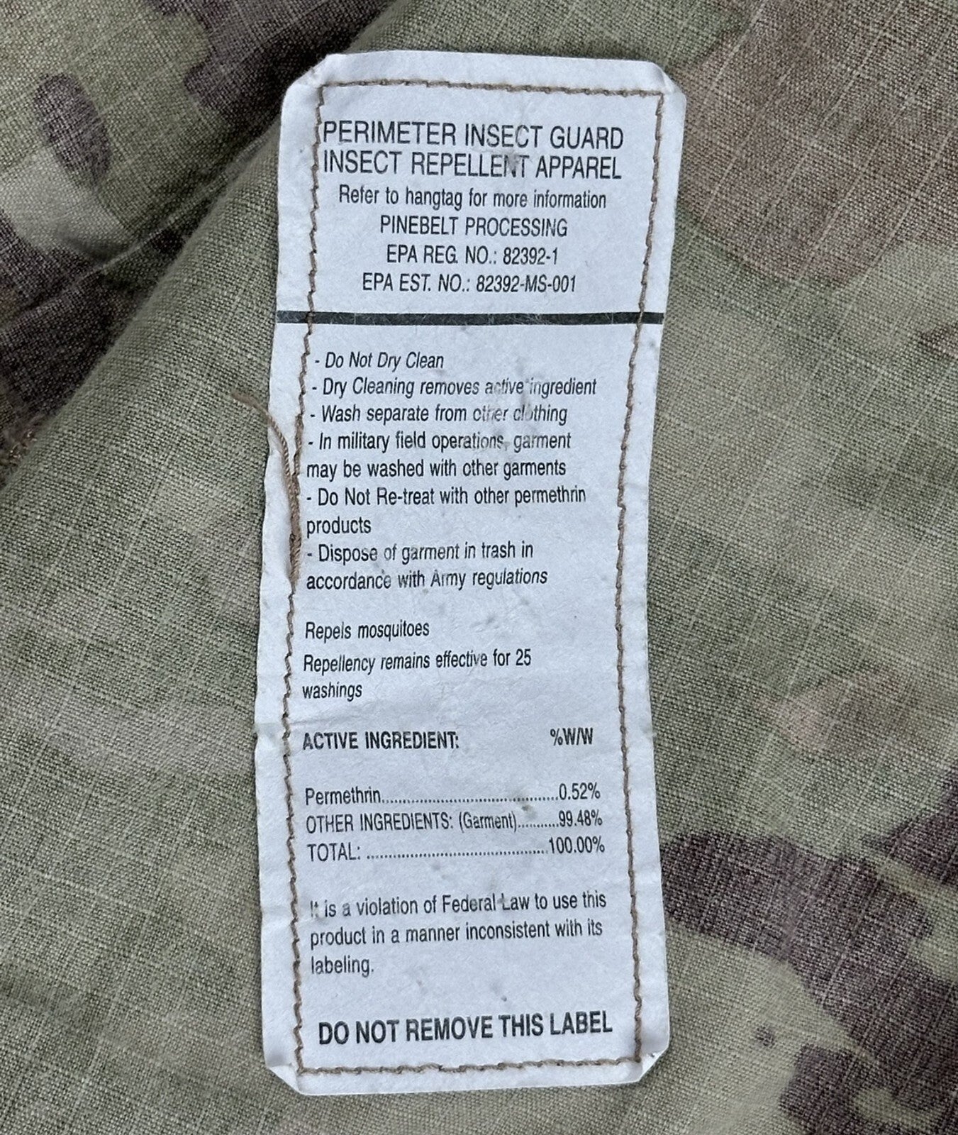 US Army OCP FRACU Combat Jacket  Regular Flame Resistant Multicam Coat Sz Medium