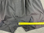 Vintage Adidas Mens XL Black Tennis Golf Athletic Shorts Elastic Zip Fly Y2K