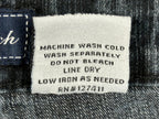 Blue Stitch Womens Jeans Size 11 Dark Wash Stretch Straight Leg Denim Pants