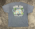 Ron Jon Surf Shop Men's XXL Heather Gray Graphic T-Shirt (Cocoa Beach, Fla.)