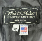 Wah Maker Limited Edition Brown Chenille Frock Coat Jacket Womens Size 12 L NWT