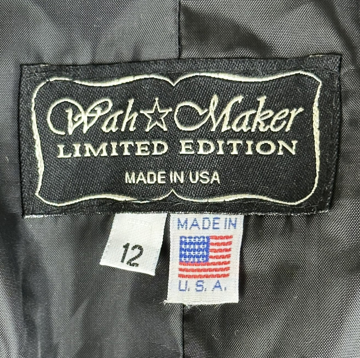 Wah Maker Limited Edition Brown Chenille Frock Coat Jacket Womens Size 12 L NWT