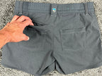 Kuhl Stretch Strattus Hiking Shorts Gray Size 6 Performance Pockets Athletic
