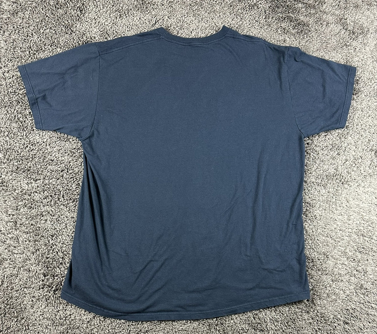 Ripple Junction The Office Dunder Mifflin Mens 2X Graphic T-Shirt Navy Blue
