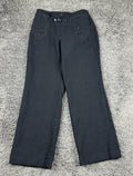 US Navy Crackerjack Pants Dress Blue Wool Slacks Defense Logistics Women's 10MR