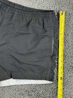 KooGa Rugby Shorts Mens Small Black Pockets Elastic Waist Training Athletic 32