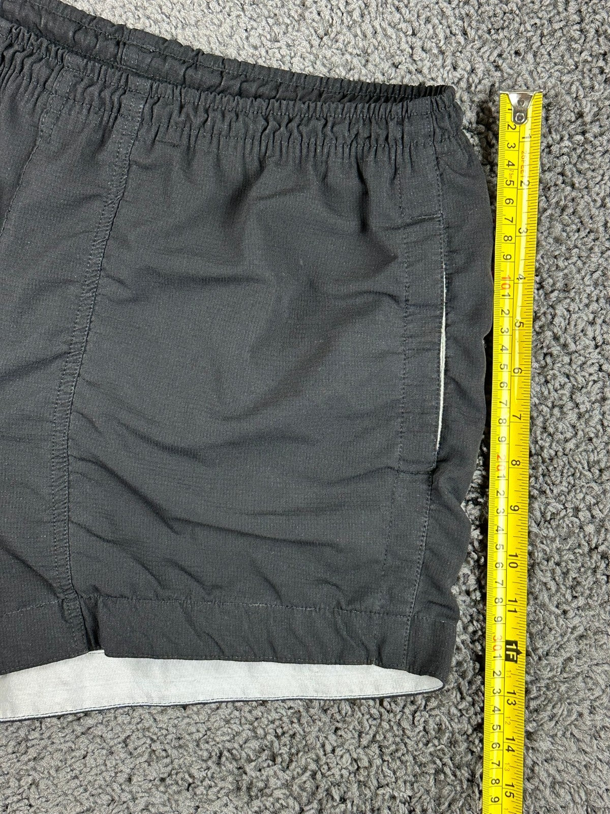 KooGa Rugby Shorts Mens Small Black Pockets Elastic Waist Training Athletic 32