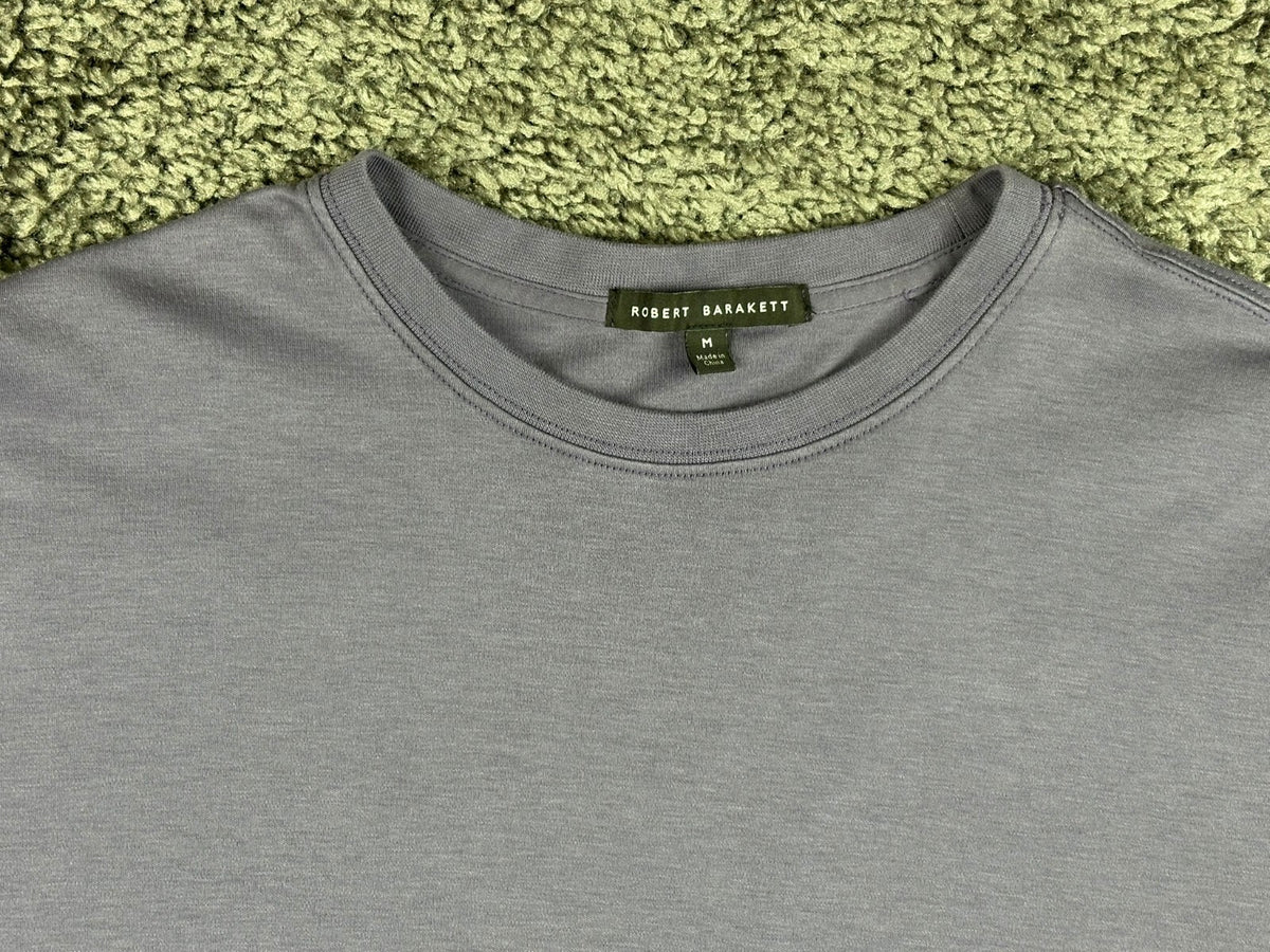Robert Barakett Mens M Majestic Purple The Barakett Tee Pima Cotton T-Shirt
