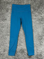 Athleta Womens XS Ultra High Rise Elation 7/8 Tight Leggings Blue Yoga