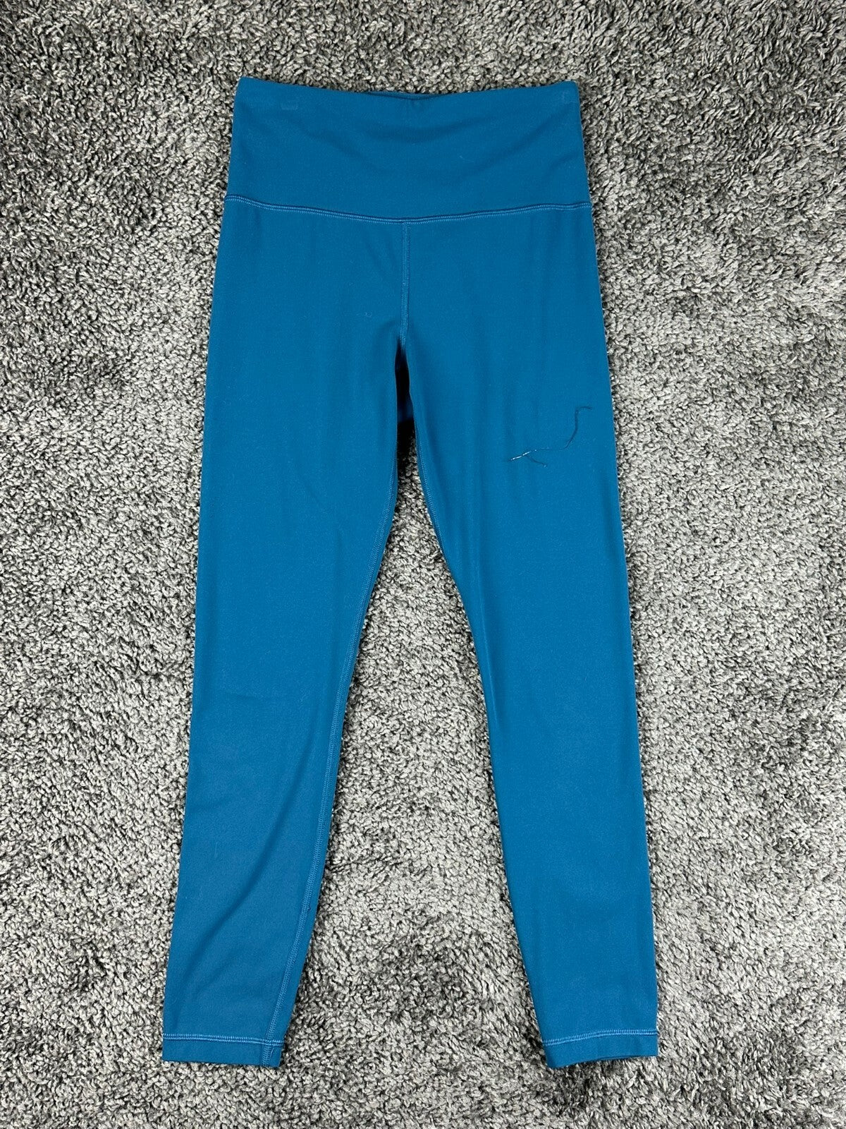 Athleta Womens XS Ultra High Rise Elation 7/8 Tight Leggings Blue Yoga