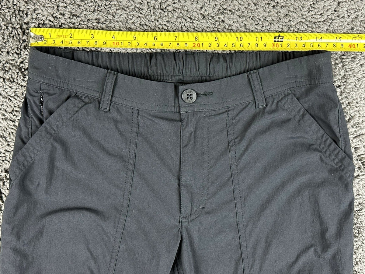 REI Co-op Womens 4 Dark Grey Savanna Trails Hiking Pants Nylon
