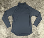 Lululemon Mens L Drysense Training Half Zip Pullover Navy Blue