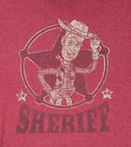 Pixar Toy Story Sheriff Woody Graphic T-Shirt Red Heather XL