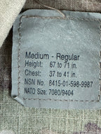 US Army OCP FRACU Combat Jacket  Regular Flame Resistant Multicam Coat Sz Medium