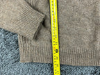 L.L. Bean Rangeley 100% Merino Wool Crewneck Sweater Pullover Mens Tall Brown L