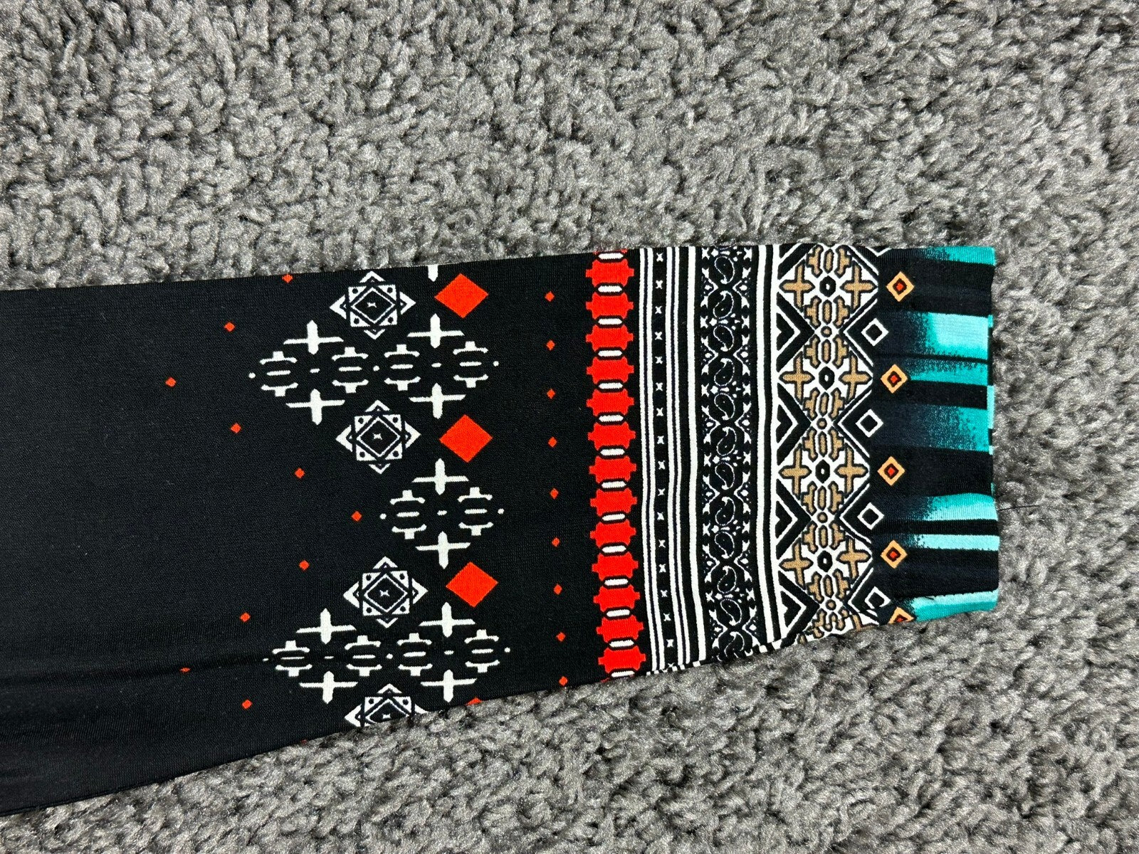 Cache Dress Womens XS Sheath Teal Black Geometric Print Long Sleeve Midi Dress