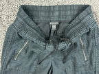 Athleta Womens 4 Black Cabo Linen Wide Leg Pants Casual Summer Beach Resort