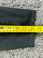PAIGE Verdugo Ankle Jeans Womens 28 Black Distressed Ripped Knee Skinny Twilight