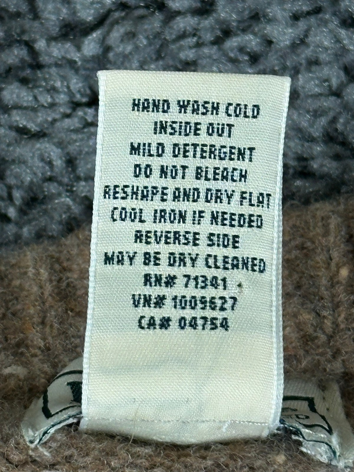 L.L. Bean Rangeley 100% Merino Wool Crewneck Sweater Pullover Mens Tall Brown L