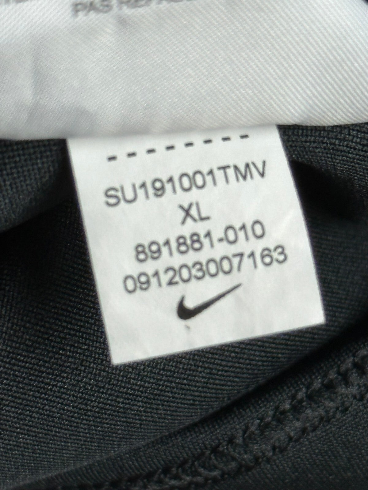Nike Men Dri-Fit Victory Golf Polo Shirt Black Surf Sports Sz XL