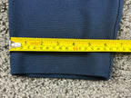 St John Womens Pants Navy Blue M Elastic Drawstring Straight Leg Stretch Knit