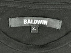 Baldwin Mens XL Black Modal Cotton Short Sleeve Pocket T-Shirt USA