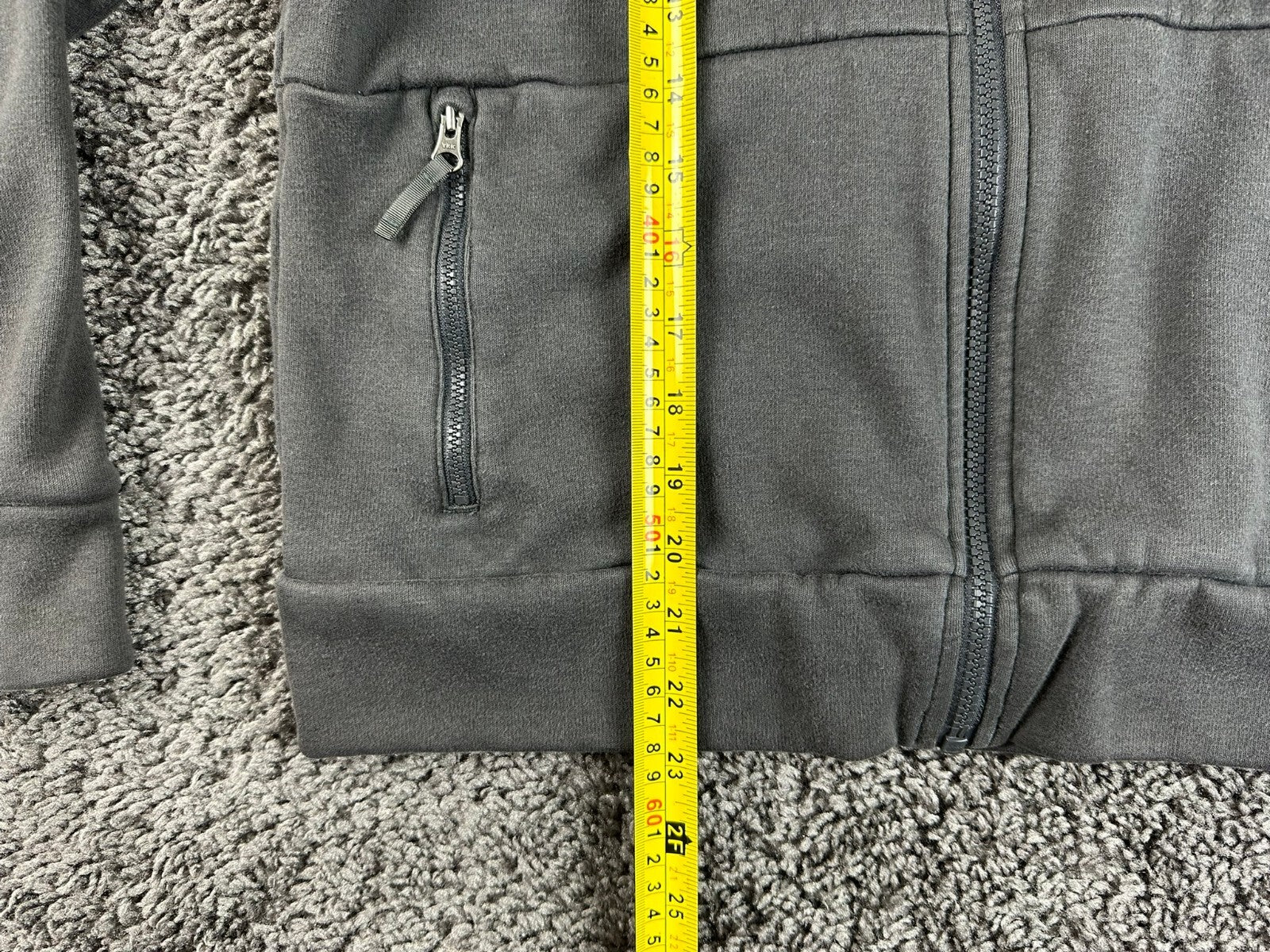 The North Face Women’s Everyday Full Zip Hoodie Gray Fleece Jacket Sz Medium
