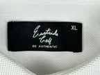 Eastside Golf Men's Core Pique AMP Golf Polo Shirt Bright White XL