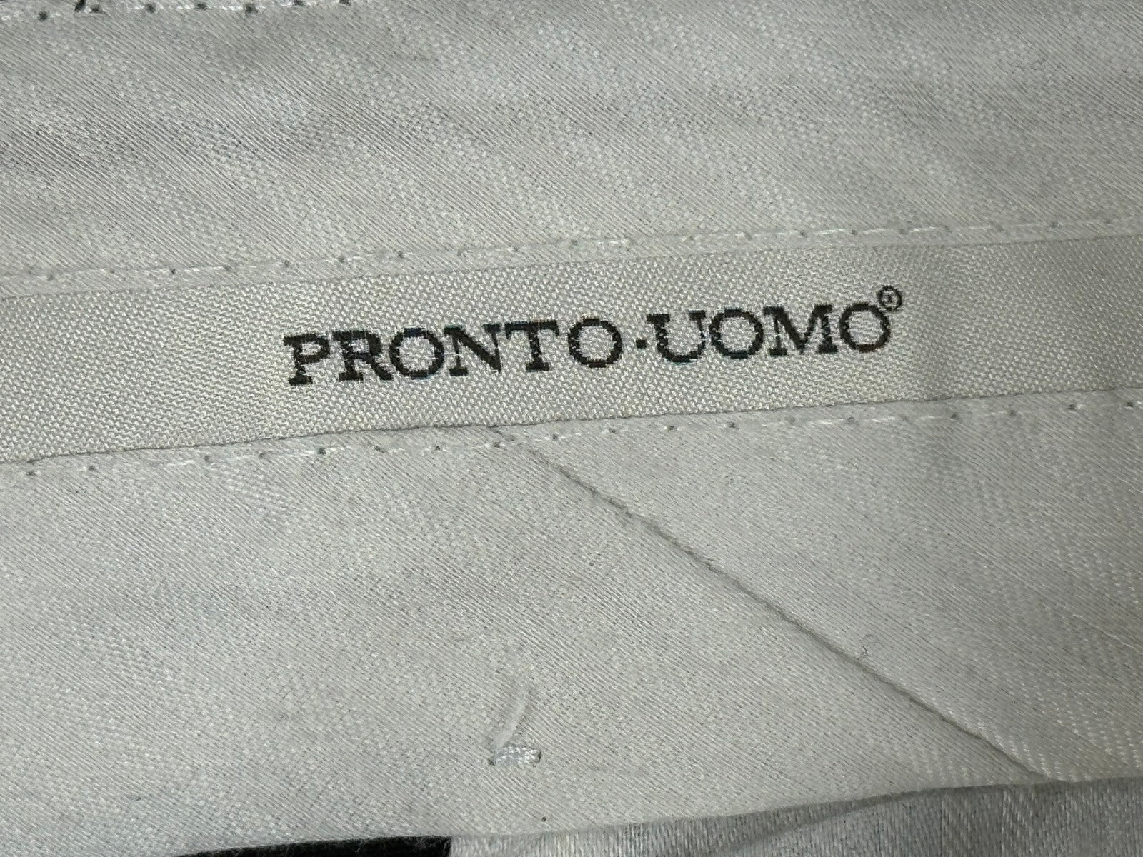 Pronto Uomo Mens Dress Pants Black 100% Wool Pleated Cuffed Trousers Size 38x29