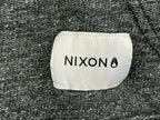 Nixon Press Pullover Hoodie Mens Charcoal Heather Gray Sweatshirt Sz Medium