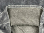 Redess Oversized Wearable Blanket Hoodie Grey Sherpa Lined Fleece Pullover OS