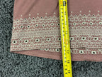 Spiritual Gangster Women's Small S Pink Embroidered Tank Top Crop Sleeveless