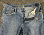 Tommy Bahama Mens 36x30 Medium Wash Classic Fit Straight Leg Denim Jeans