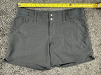 Kuhl Stretch Strattus Hiking Shorts Gray Size 6 Performance Pockets Athletic