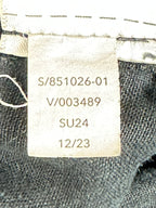 Athleta Womens Medium Black 100% Linen Pull On Jogger Pants Casual Trousers