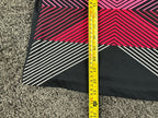 Tail Activewear Womens S Pink Geometric Sleeveless Quarter Zip Golf Top