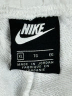 Nike NSW HBR Big Swoosh Fleece Shorts Mens XL White Black AR3161-100