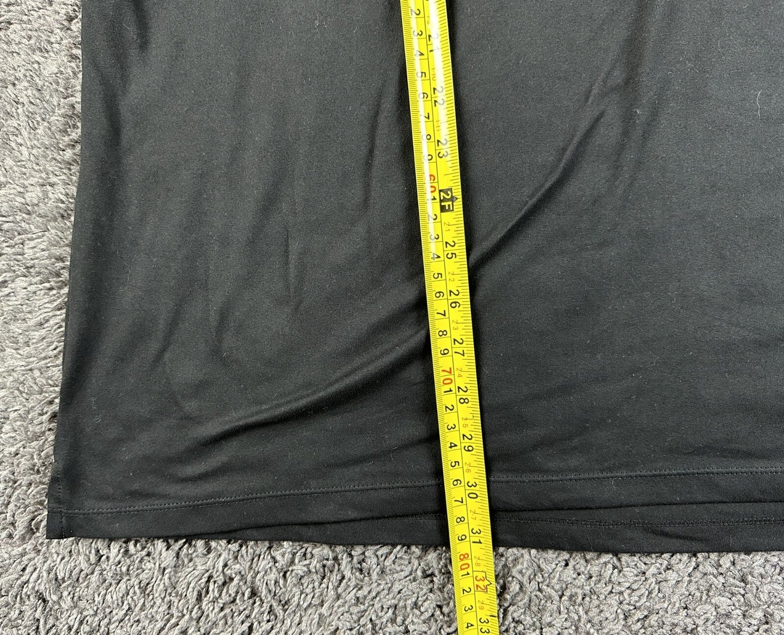 7 Diamonds Core V-Neck Short Sleeve Tee Black Mens Performance T-Shirt Sz 3XL