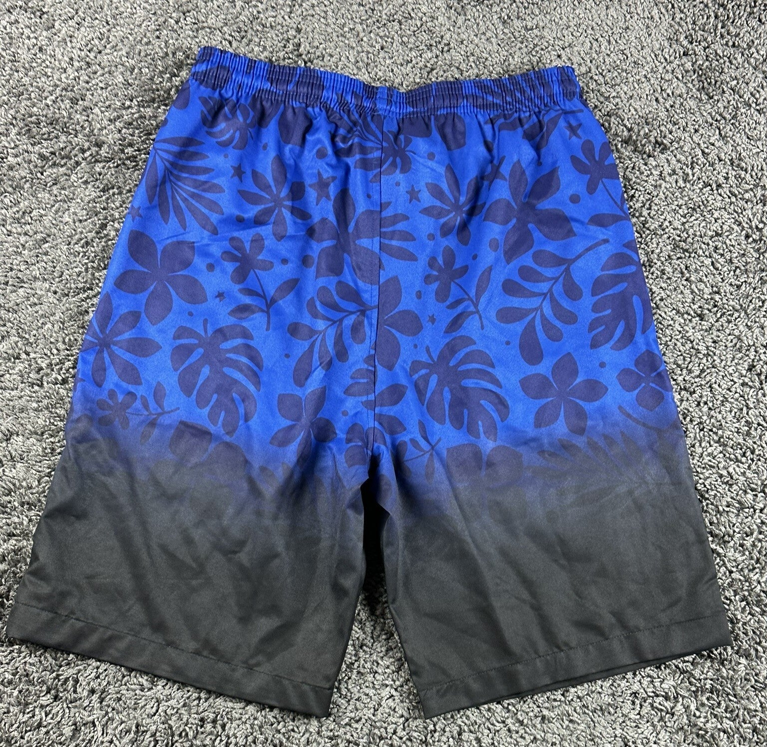 US Air Force Board Shorts Swim Trunks Hawaiian Floral Ombre JWM USAF 2XL NWT