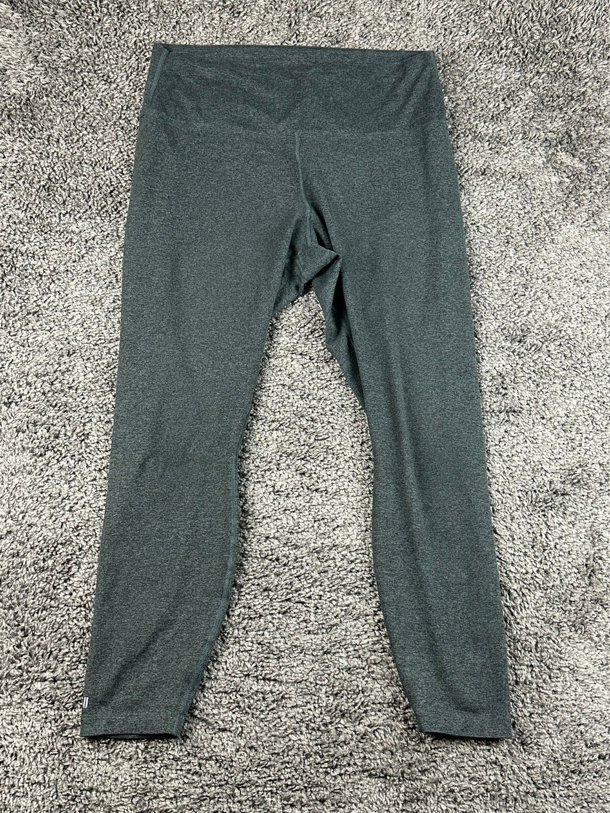 NOBULL Womens XL Charcoal Heather High-Rise Tight Leggings