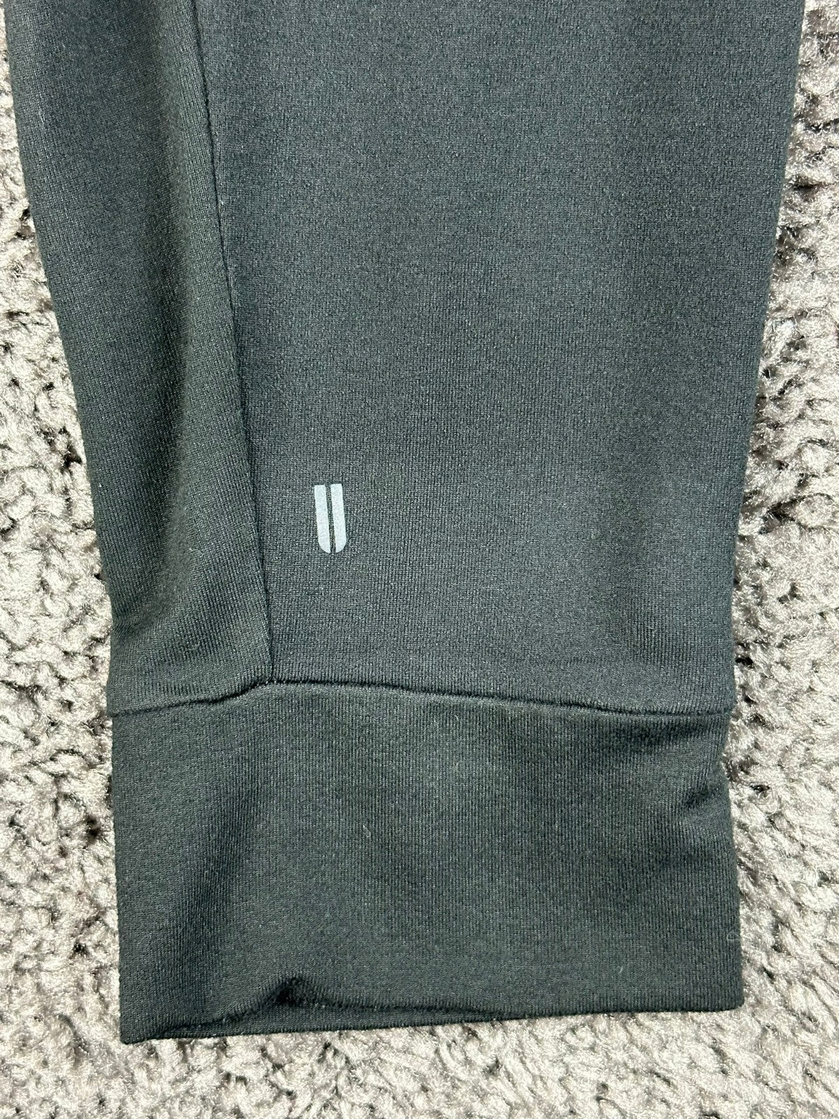 NOBULL Mens Small S Lightweight Athletic Joggers Pants Black Stretch Training