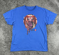 Valiant Comics Bloodshot T-Shirt Mens XL Royal Blue Graphic Superhero Promo Tee