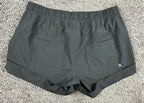 Backcountry Womens Small Black Performance Pull On Cuffed Hiking Shorts